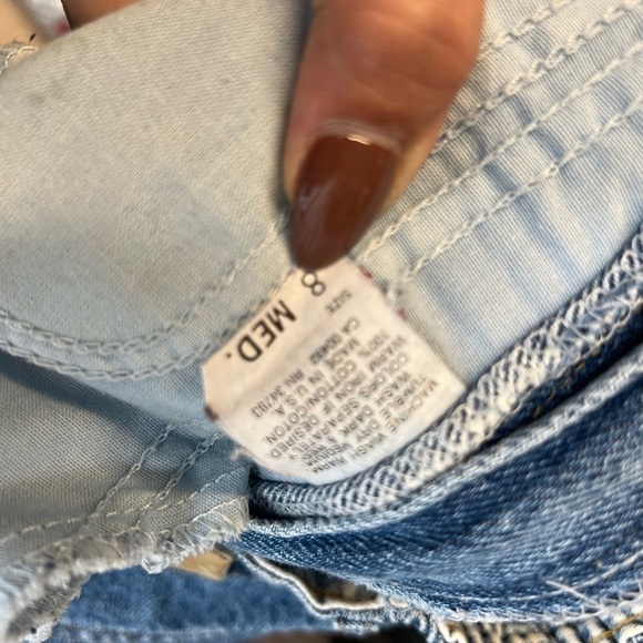 Vintage Lee High Waisted Jeans Elastic Waist - Picture 6 of 7